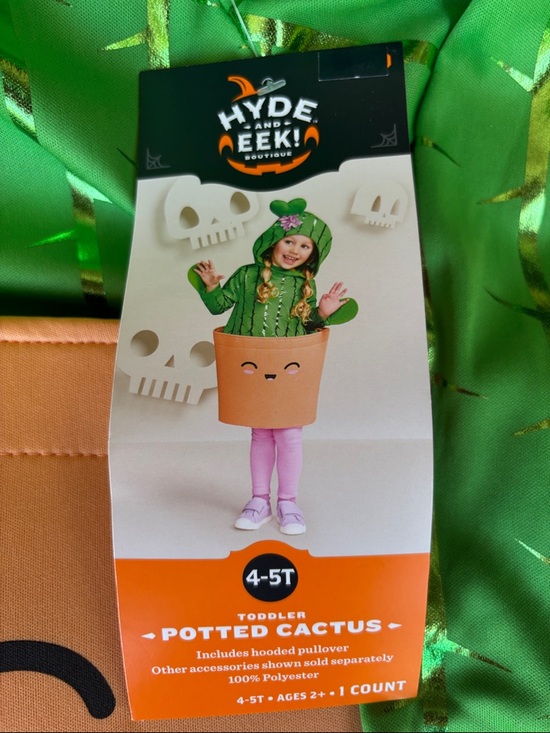 Other - Potted Cactus Costume - Green